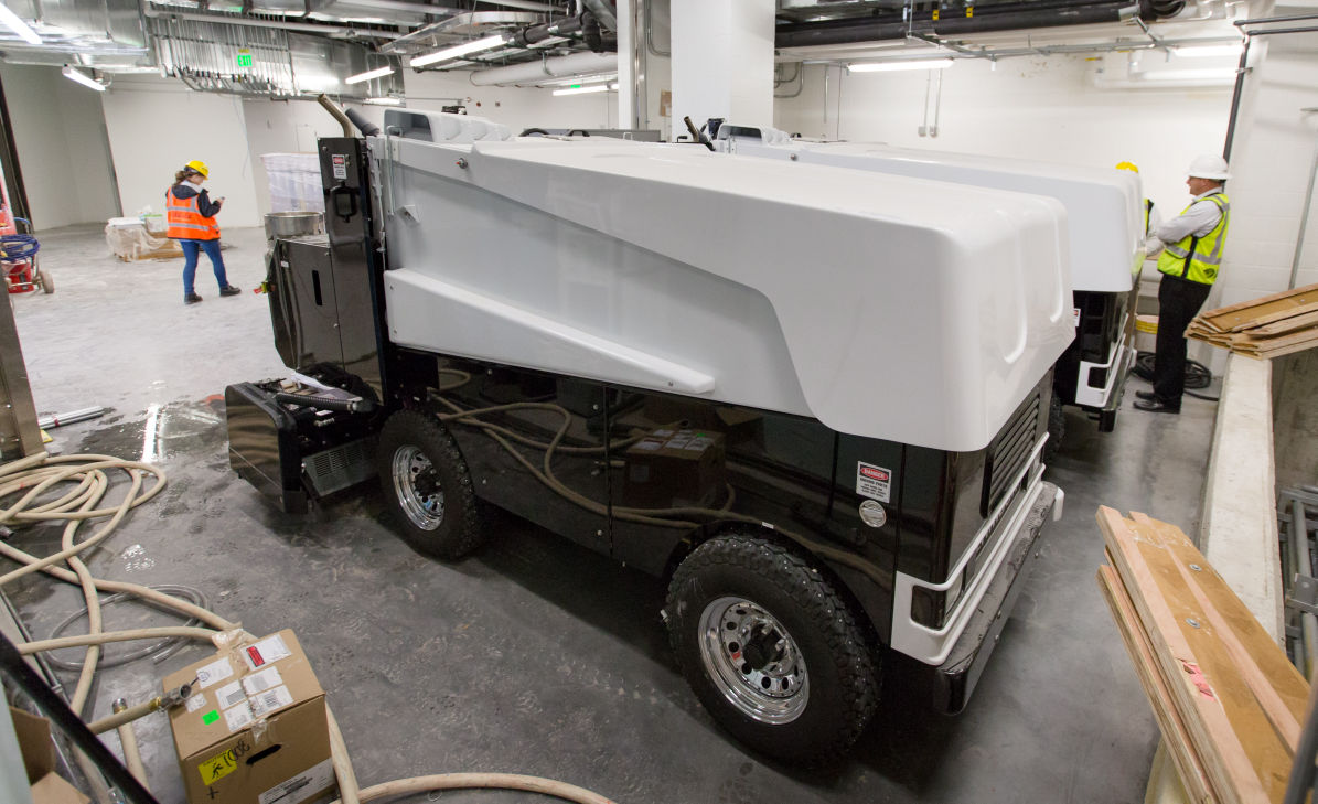 Baxter Arena - Zambonis